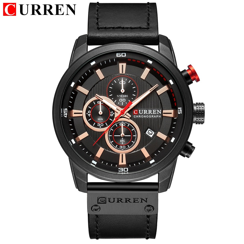 Fashion Date Quartz  Watches