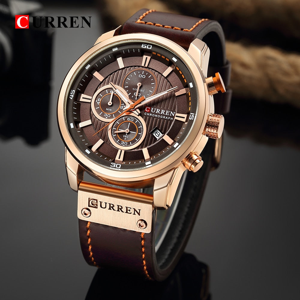 Fashion Date Quartz  Watches