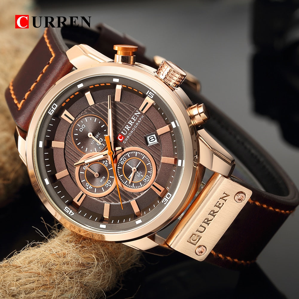 Fashion Date Quartz  Watches