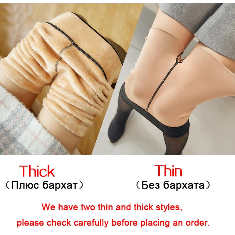 Winter Warm Pantyhose Women