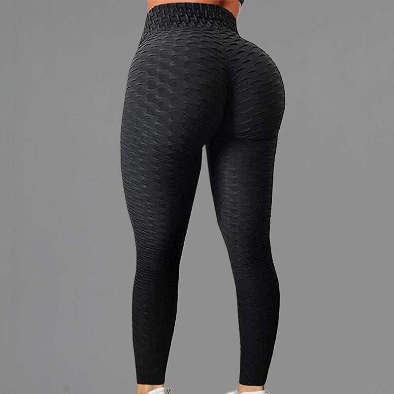 Seamless Ribbed Leggings Women