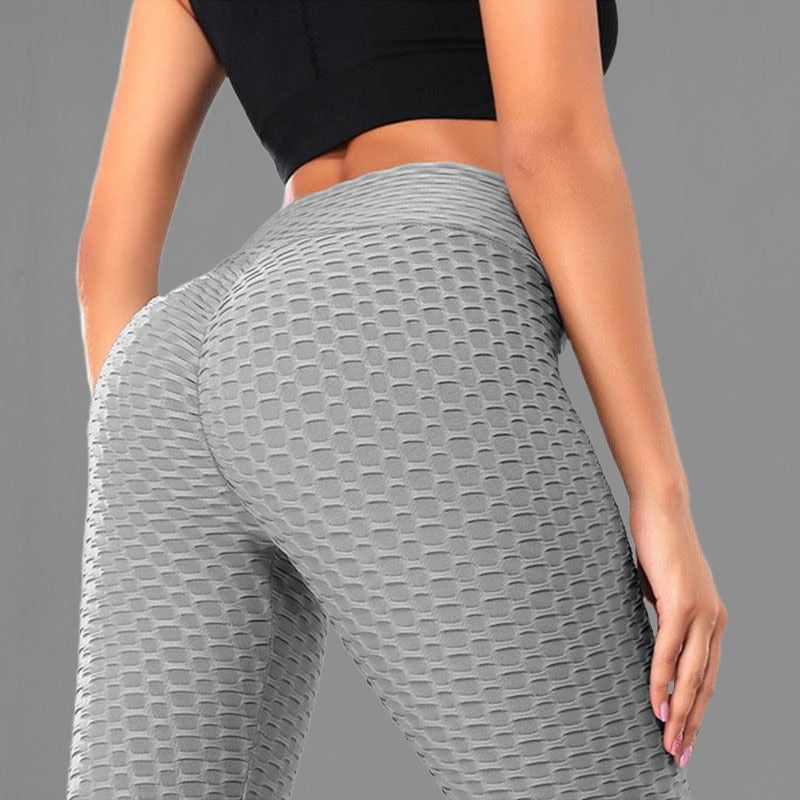 Seamless Ribbed Leggings Women