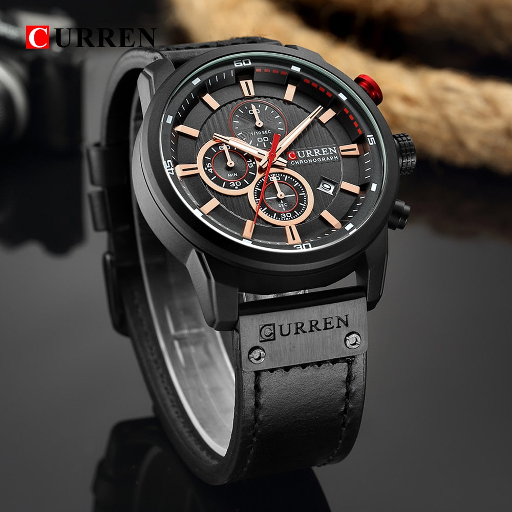 Fashion Date Quartz  Watches