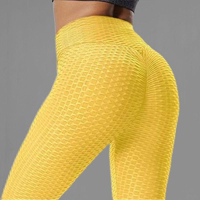 Seamless Ribbed Leggings Women