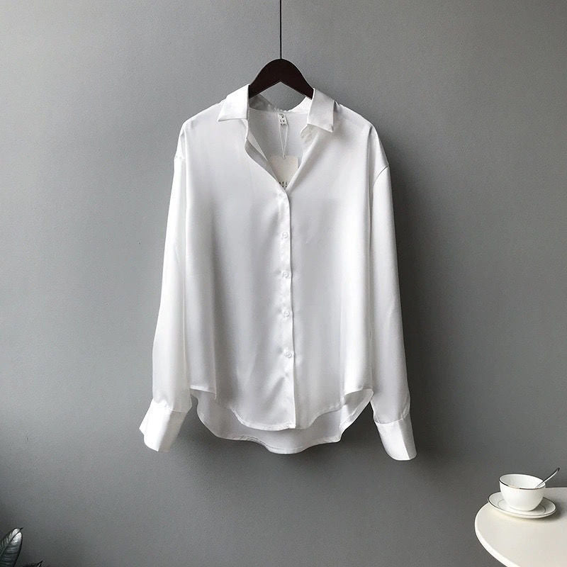 Autumn Silk Shirt