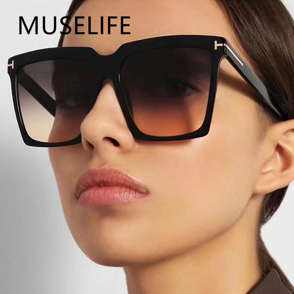 Fashion Square Sunglasses Women's